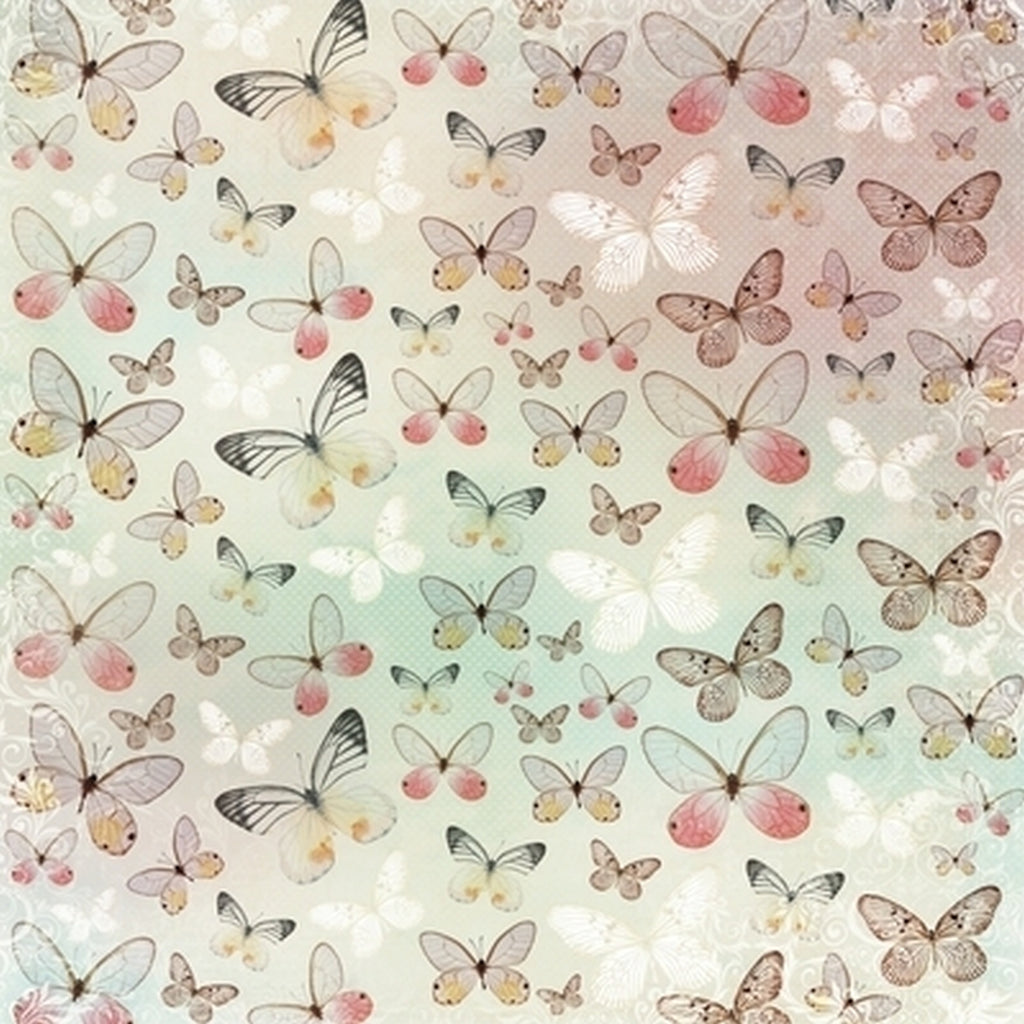 Kaisercraft 12x12 Glitter Specialty Fly Singles