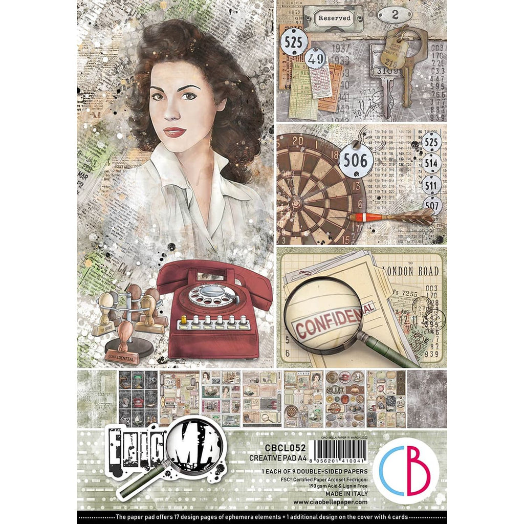 Ciao Bella Enigma Creative Pad A4