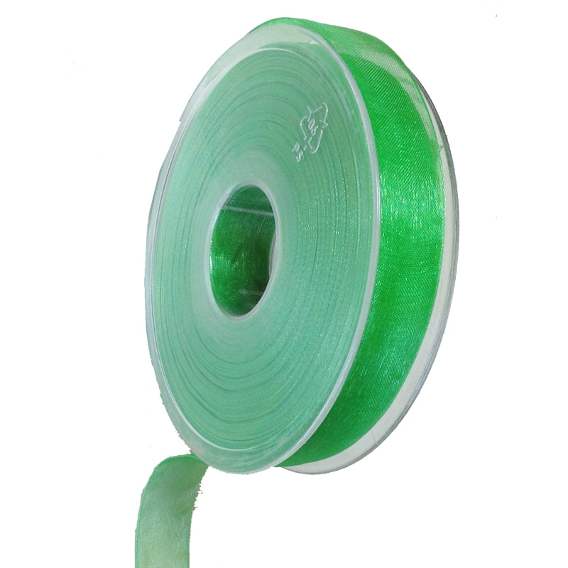Stenco Emerald Green Chiffon Ribbon