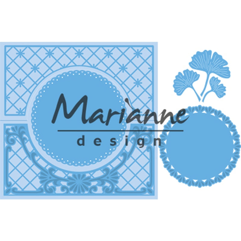 Marianne Design Anja's Lacy Folding Die: Circle