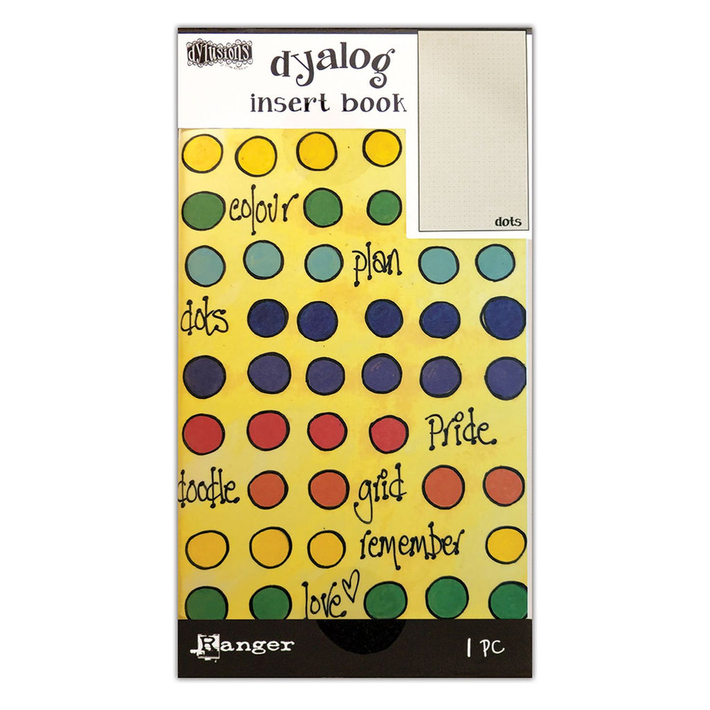 Ranger Dylusions Dyalog Insert Book - Dots 3