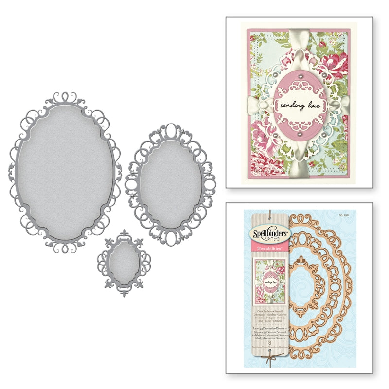 Spellbinders Label 33 Decorative Elements