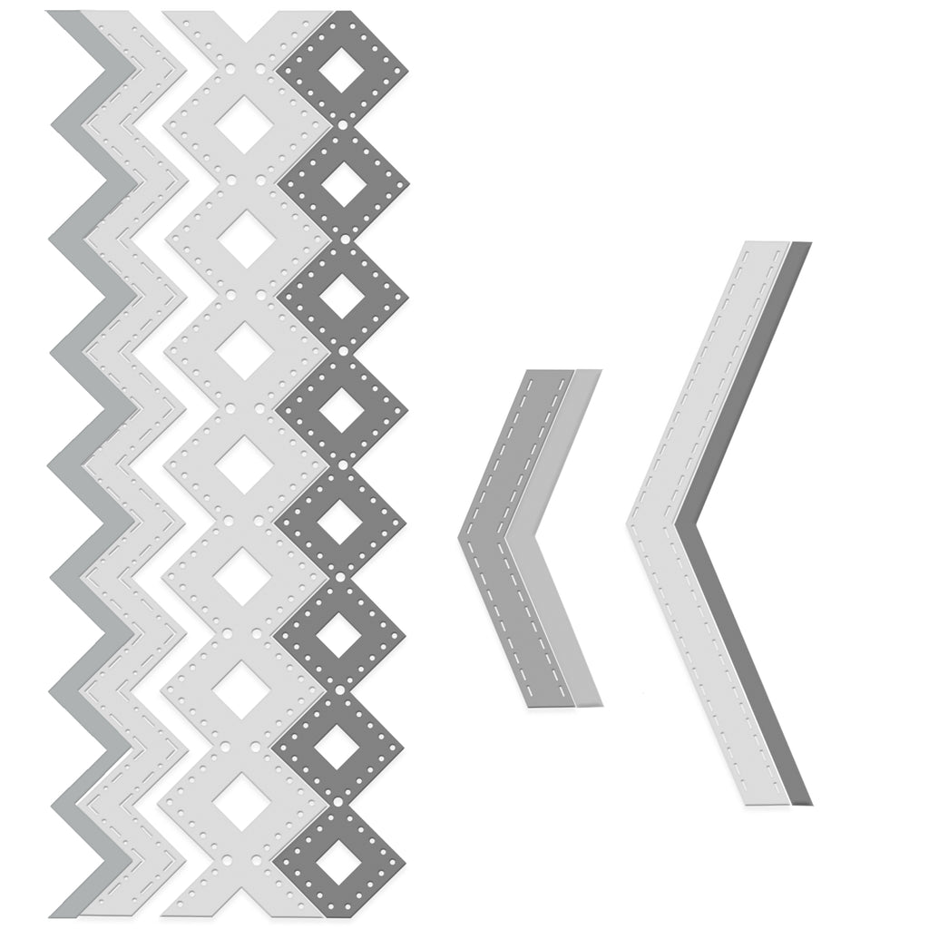 Pattern Building Borders - Sweet Dixie Cutting Die