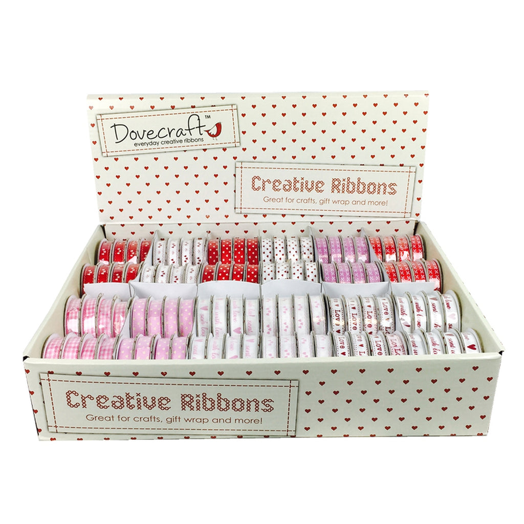 Trimcraft Ribbon Box With Love 2m Each