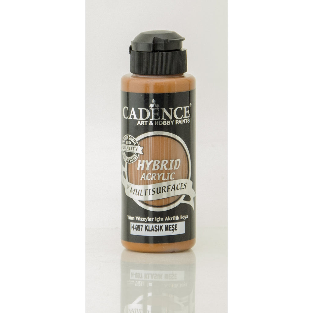 Cadence Classic Oak 120 Ml Hybrid Acrylic Paint For Multisurfaces