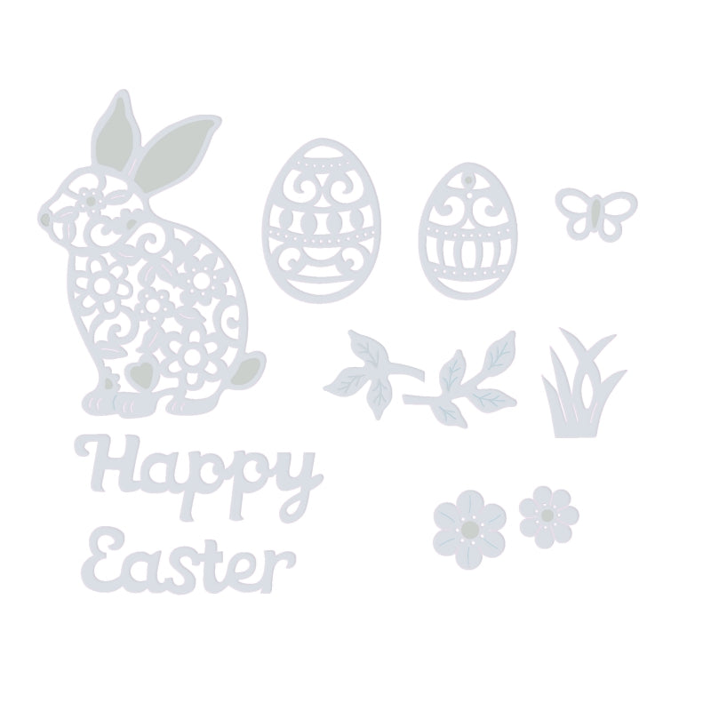 Sue Dix Easter Bunny Sweet Dixie Cutting Die