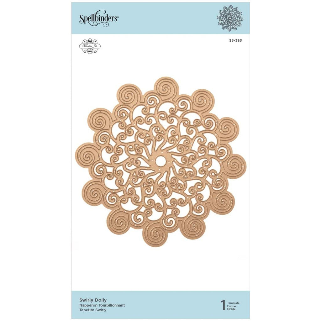 Spellbinders Shapeabilities Swirly Doily