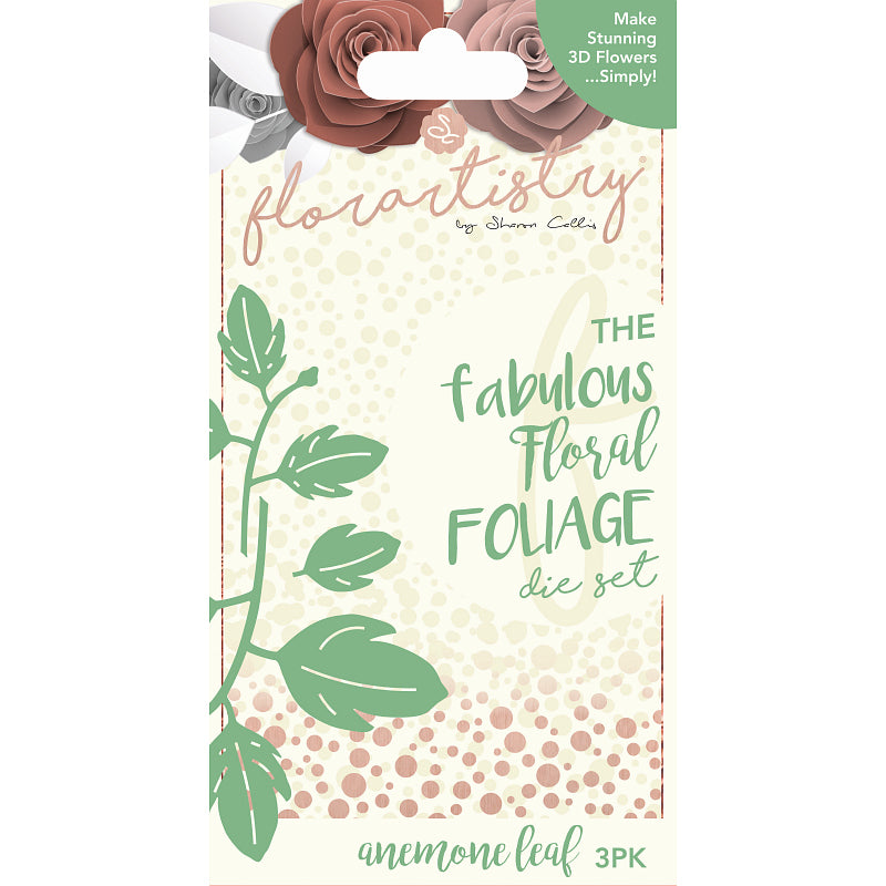 Florartistry Foliage Die - Anemone (3pcs)