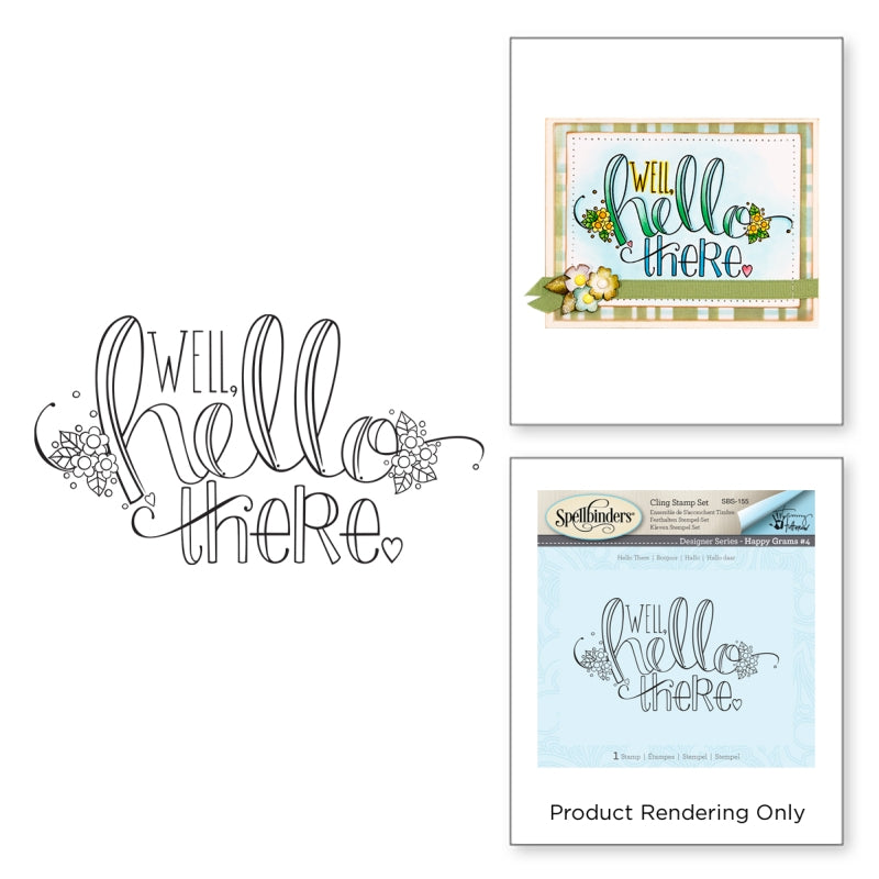 Spellbinders Hello There