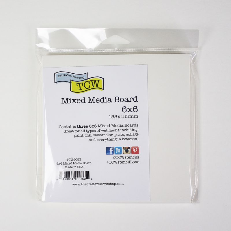 The Crafters Workshop Mixed Media Board 6x6