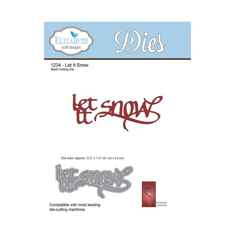 Elizabeth Craft Designs Let It Snow
