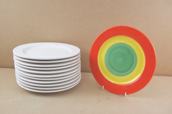 Rimmed Plate 23cm (Carton Of 12)
