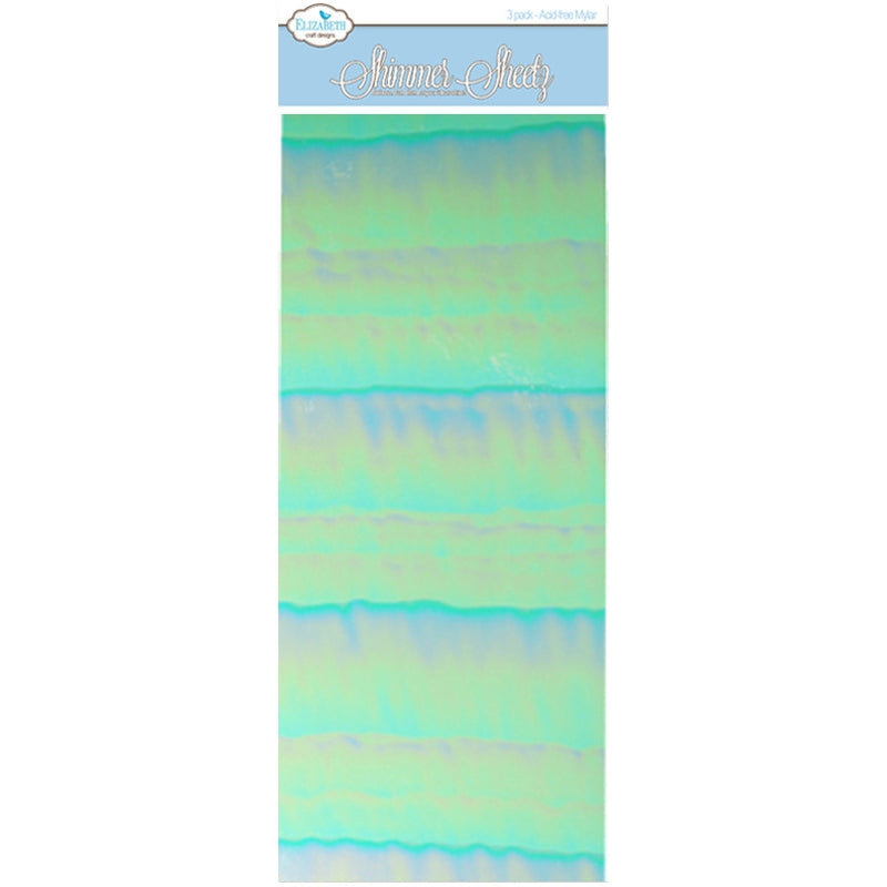 Elizabeth Craft Designs Shimmer Sheetz Blue Iris