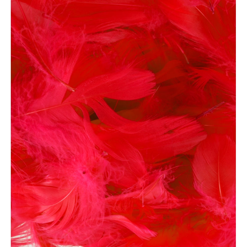 Feathers - Red -3"-5" 50g No.16