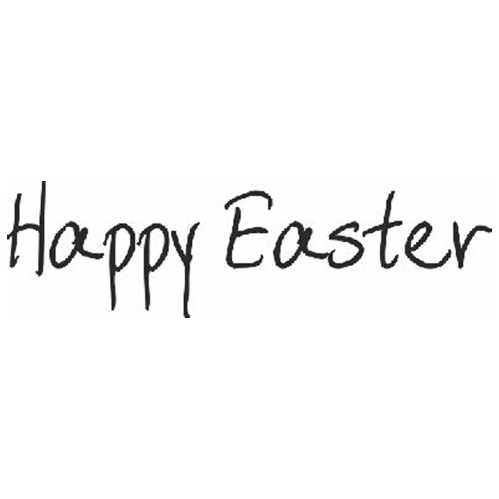 Scribbled Happy Easter