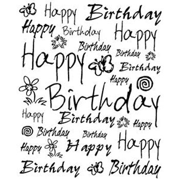 Jazzy Birthday Background