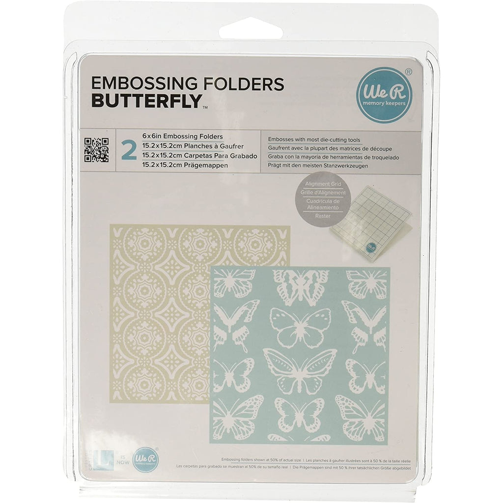 We R Memory Keepers Embossing Folder - Butterfly