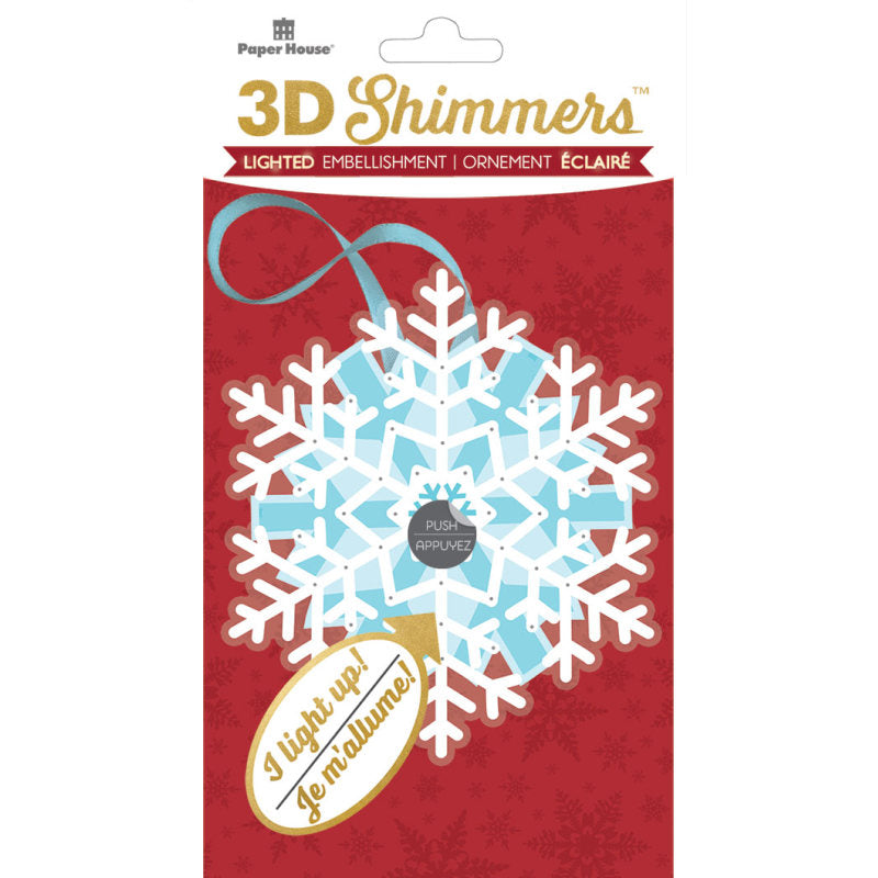 Paper House Productions Snowflake Embellishment