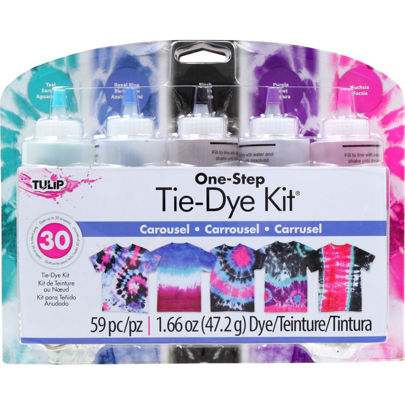 Tulip Carousel One-step Tie-dye 5 Colour Kit