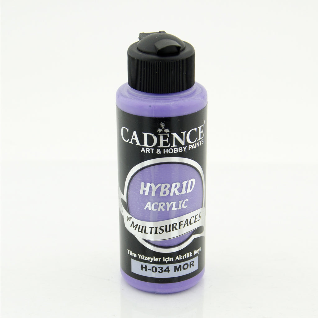 Cadence Purple 120 Ml Hybrid Acrylic Paint For Multisurfaces