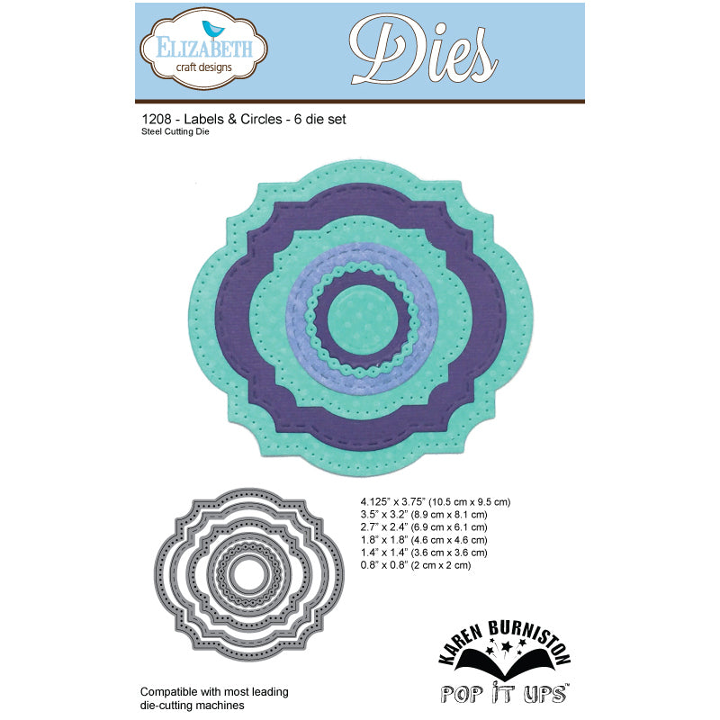 Elizabeth Craft Designs Labels & Circles