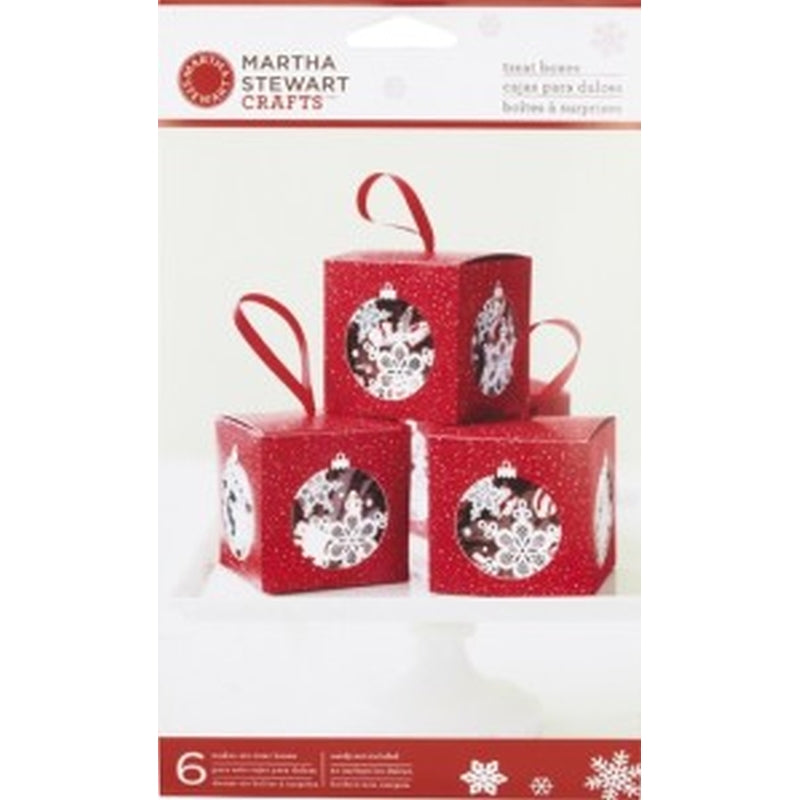 Martha Stewart Crafts Snowflace Ornament Treat Box