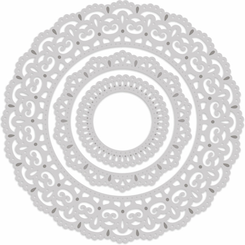 Sue Dix Lace Frames Set Sweet Dixie Cutting Die