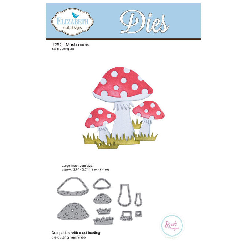 Elizabeth Craft Designs Mushroom