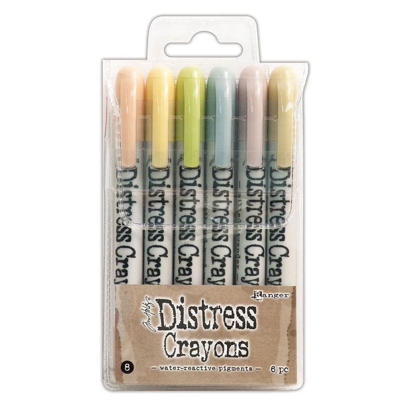 Ranger Distress Crayons Set 8