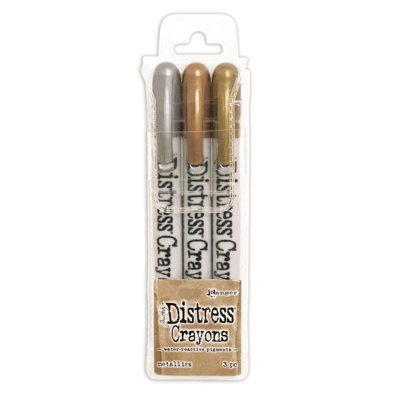 Ranger Distress Crayons Metallics