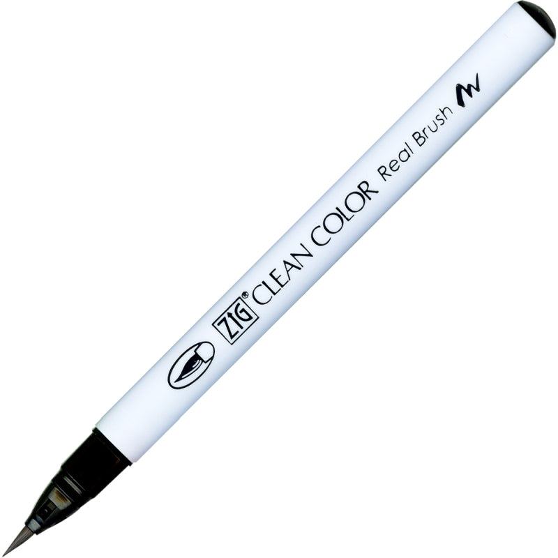 Kuretake Zig Clean Colour Real Brush 010 Black