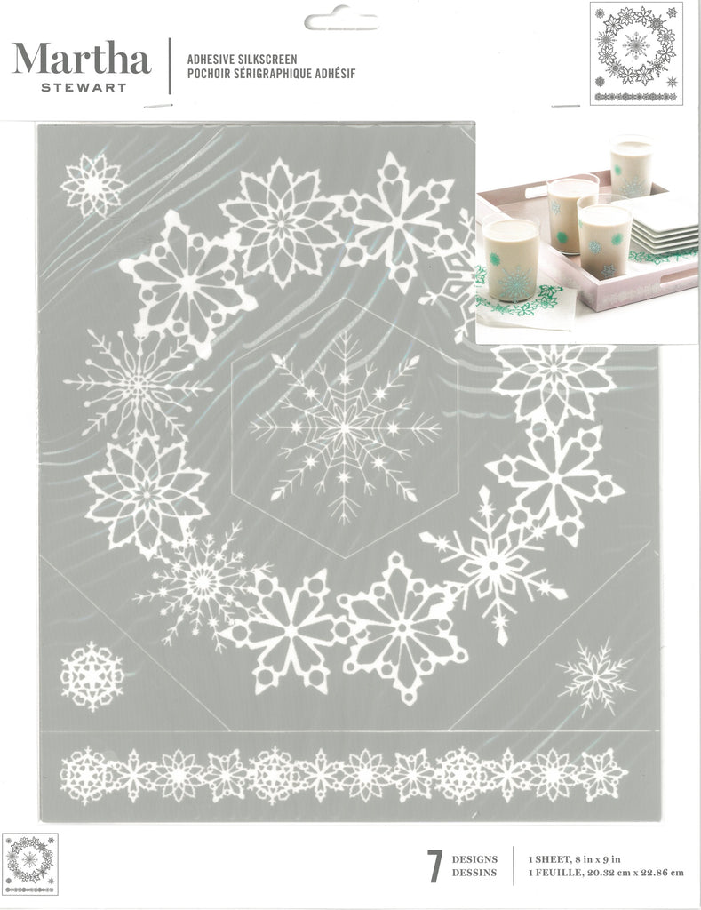 Martha Stewart Crafts Snowflakes Stencil