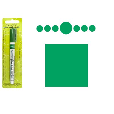 DecoArt Green Glass Marker 1mm