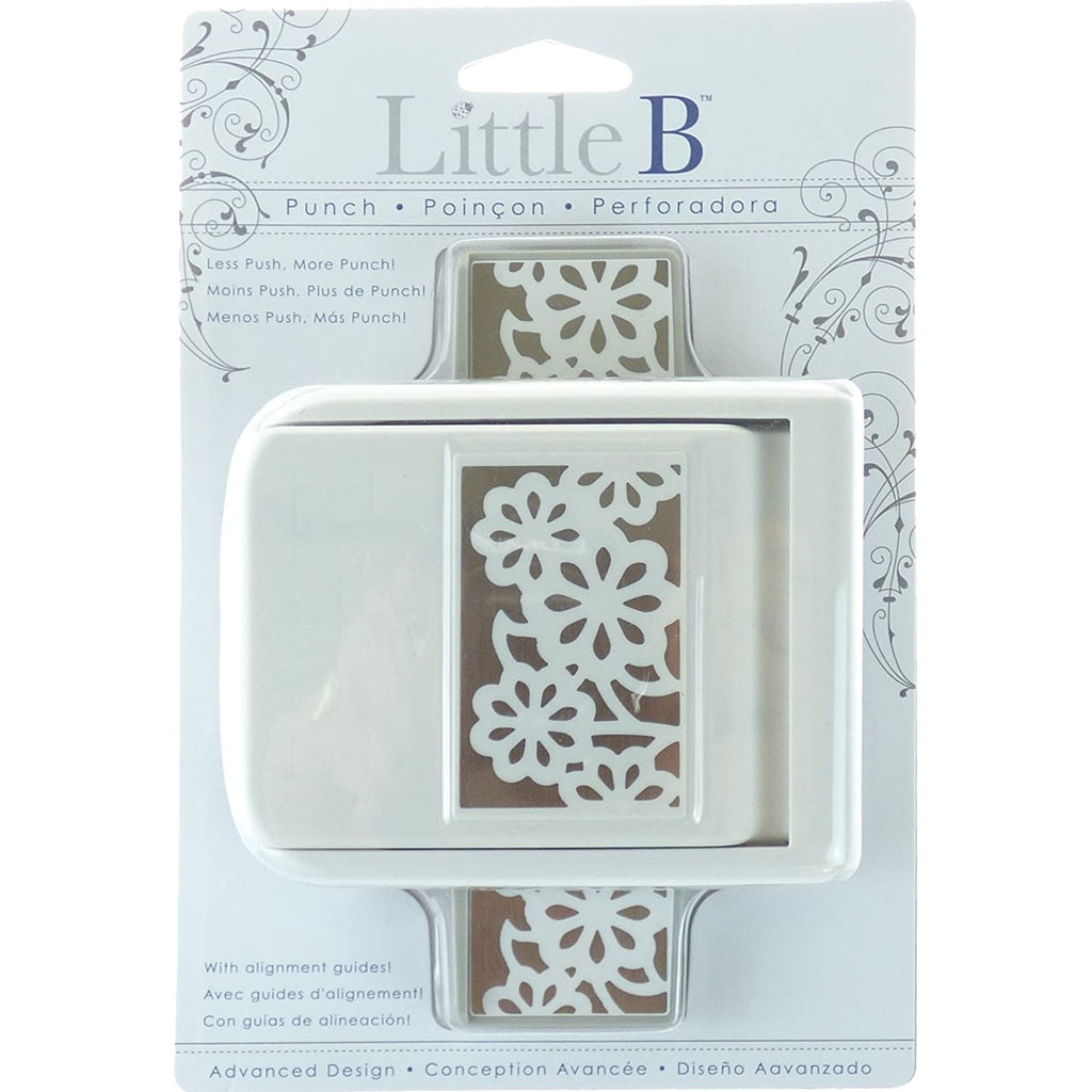 Little B Daisy Floral Border Punch\/