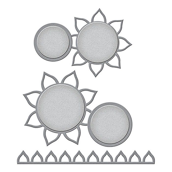 Spellbinders Sunflower Photo Holder