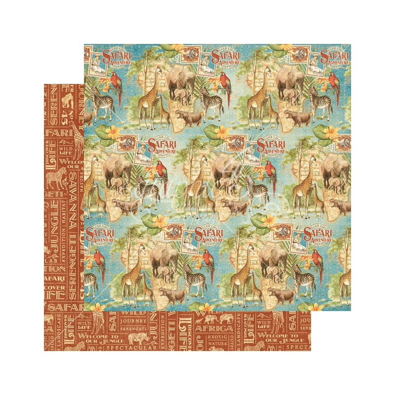 Graphic 45 Creatures Great And Small Packs Of 10 Sheets