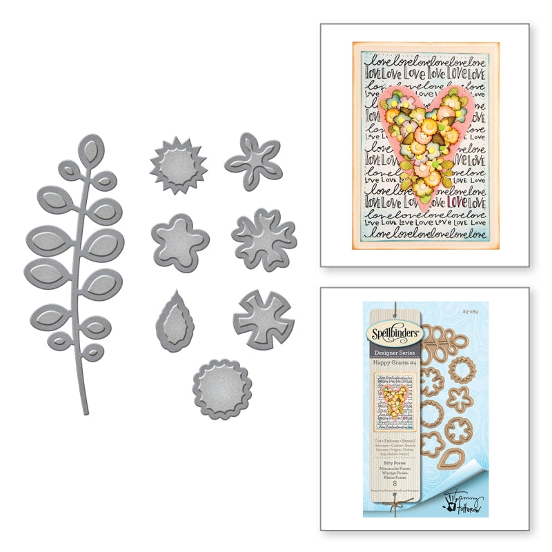 Spellbinders Bitty Posies