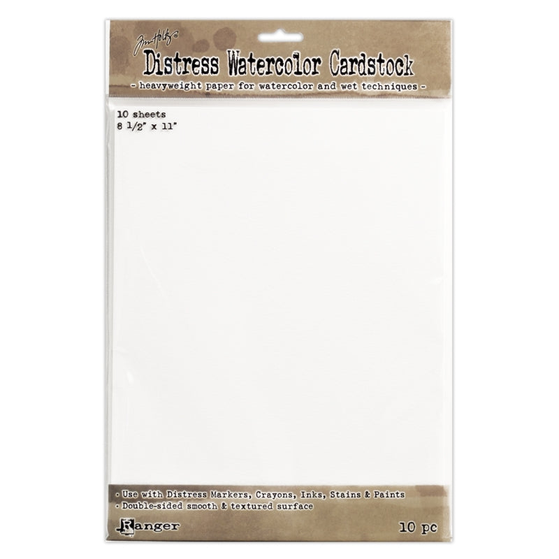 Ranger Distress Watercolour Cardstock 10 Pack