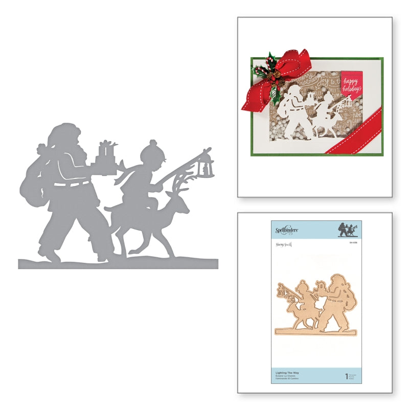 Spellbinders Lighting The Way Etched Dies