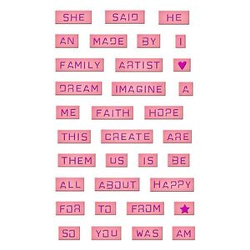 Spellbinders Girlie Grunge Labels ( D)