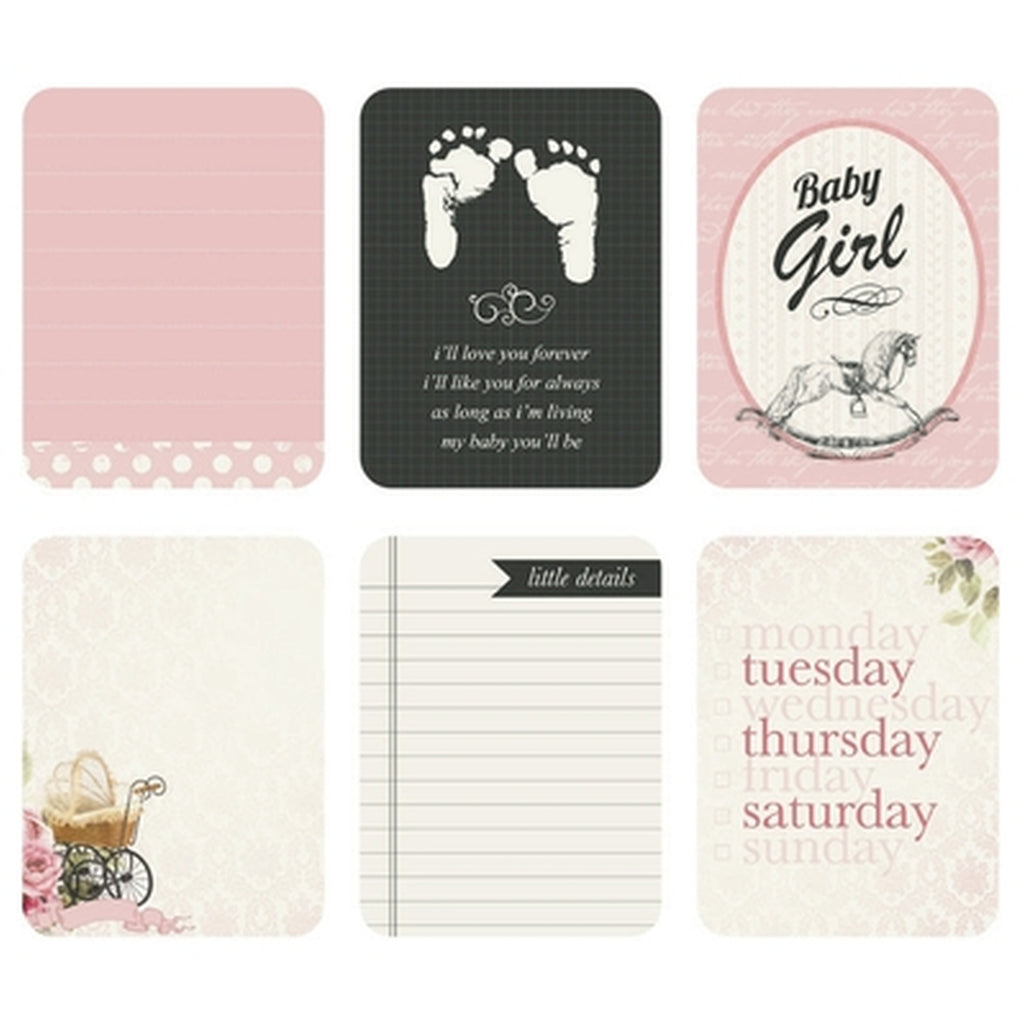 Kaisercraft 4" Cards-rocka Bye Baby Girl