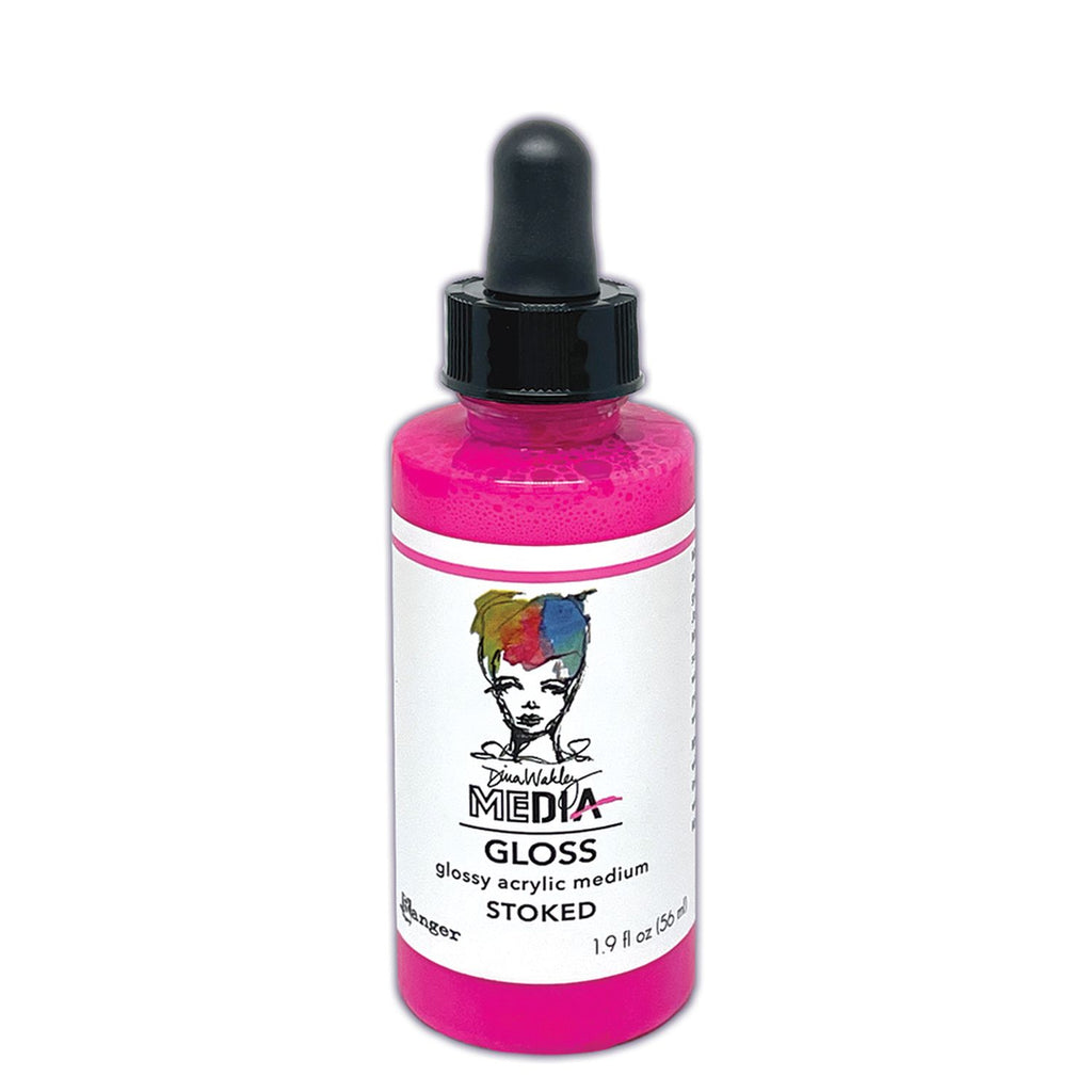 Ranger Dina Wakley Media Gloss Acrylic Paint - Stoked