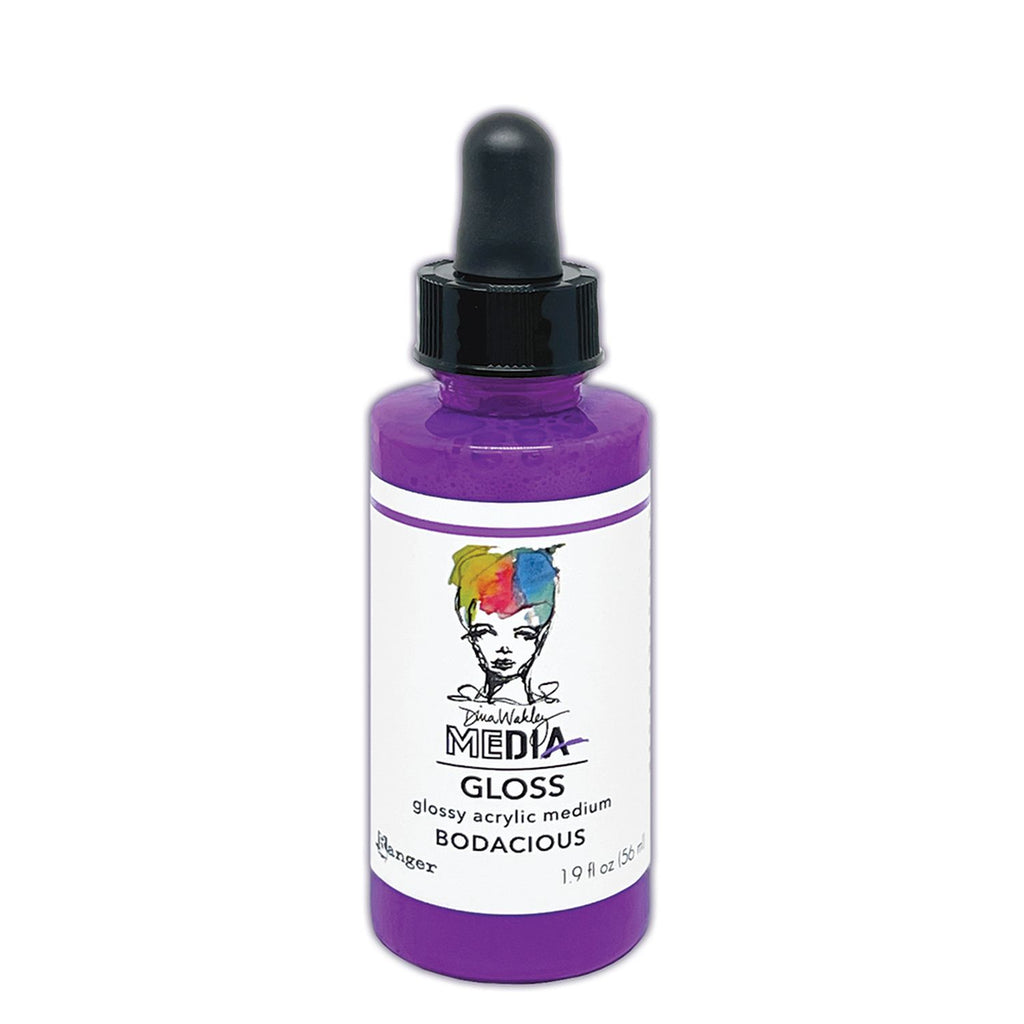 Ranger Dina Wakley Media Gloss Acrylic Paint - Bodacious