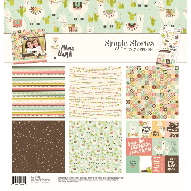 Simple Stories Collection Kit Mama Llama