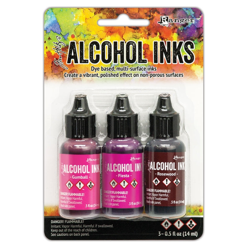 Ranger Alcohol Ink 3 Pack Pink/red