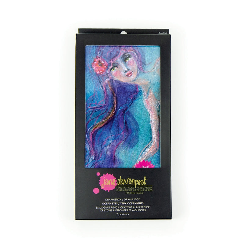 Spellbinders Drama Stick Ocean Eyes Smudge Pencil Crayons