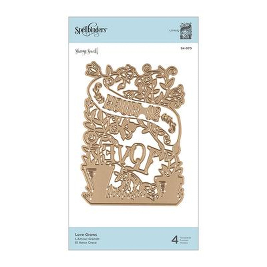 Spellbinders Shapeabilities Love Grows