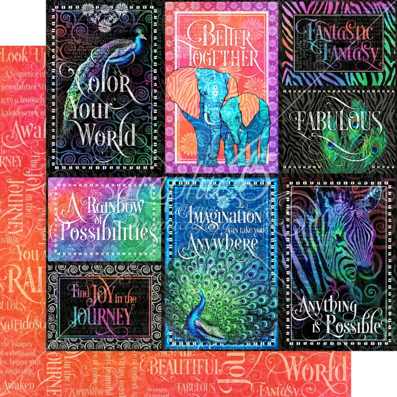 Graphic 45 Awaken To Adventure Packs Of 5 Sheets