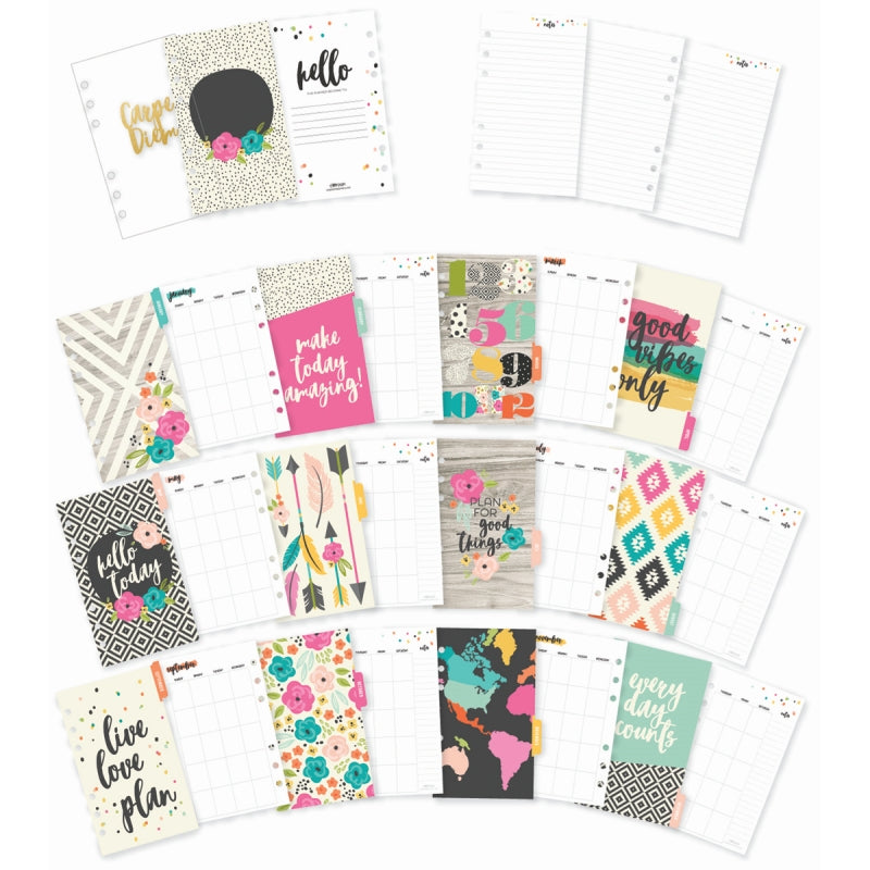 Pukka Pads Personal Good Vibes Planner Inserts