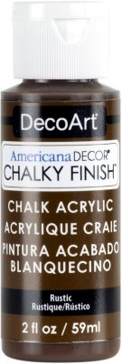 DecoArt Rustic Chalky Finish Paint Brown